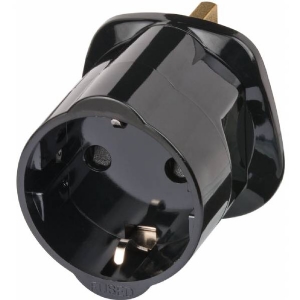 Schuko to GB Plug Adapter