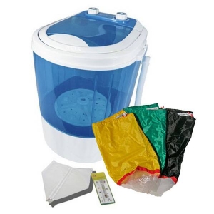 Washing Machine Resinator - WH 22L - Extraction Kit 3 bags and thermometer with probe