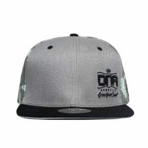 Dna - Flat Bill Baseball Cap Ganja - Grey - Small