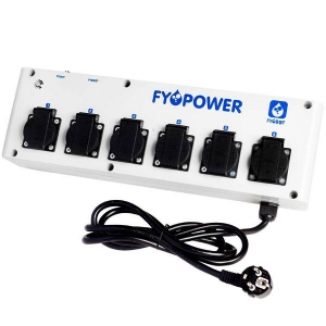 FyoPower by Fyobot - Indoor cultivation control unit 6 sockets 500W 16A 250V