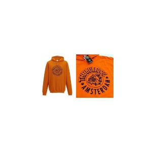 The Bulldog - Orange Hoodie S
