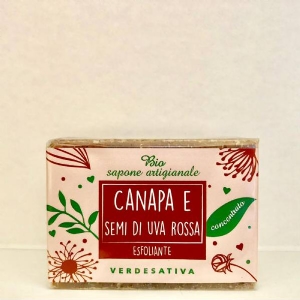 BioSoap  Hemp & Red Grape Seeds - Verdesativa