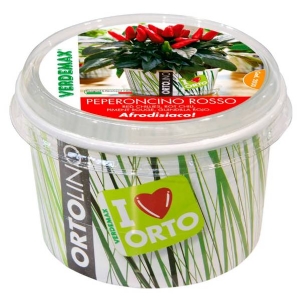 Cultivation Kit ORTOLINO - Red Chili Pepper by Verdemax