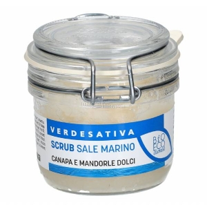 Hemp and Sweet Almond Marine Scrub - Verdesativa - Pack 250g