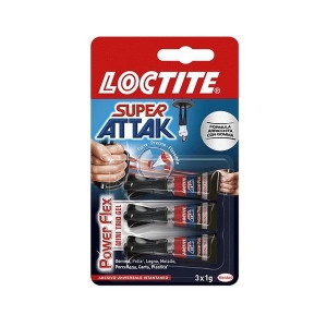 Loctite Super Attak Mini Trio Power Flex 3X1G