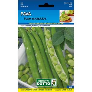 Sementi da Orto - Superaguadulce broad bean - Sem. Dotto