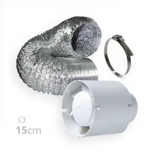 Air Intake Kit 15cm 295 m3 / h