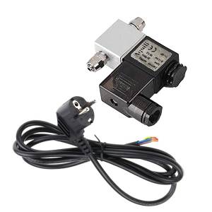 Solenoid valve for CO2 management + Schuko socket