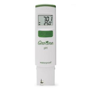 GroLine - pocket pH meter with pH electrode and temperature sensor