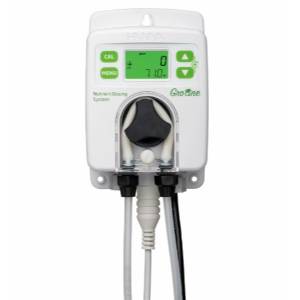 GroLine - Nutrient regulator (EC) with integrated dosing pump hoses and fittings for dosing