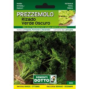 Vegetable seeds - Parsley Rizado dark green 2 - Sem. Dotto