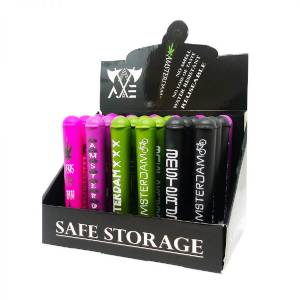 Amsterdam Cigarette Case Mixed colors 90mm (24pcs / display)