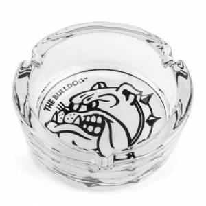 Glass ashtray by The Bulldog - Ø10x4cm