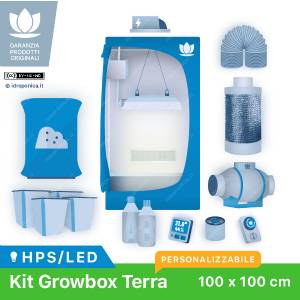 Soil Kit Growbox 100x100cm HPS/LED