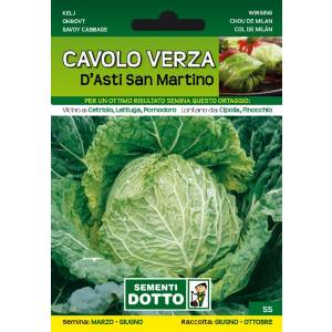 Vegetable seeds - Savoy cabbage D Asti San Martino - Sem. Dotto