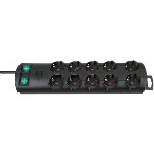 Primera-Line multiple socket 10 sockets black 2m