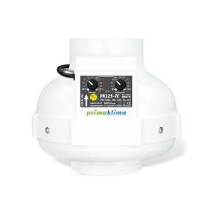 Helical extractor - Prima Klima AC - PK125-TC Ø125mm 400m3 / h with thermostat