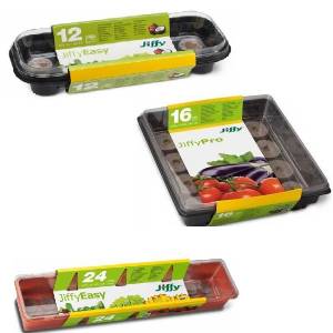 Jiffy 7 - Mini greenhouse with germination discs - Various sizes