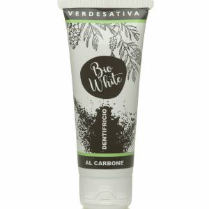 Bio White Hemp and Charcoal Toothpaste 75ml - Verdesativa