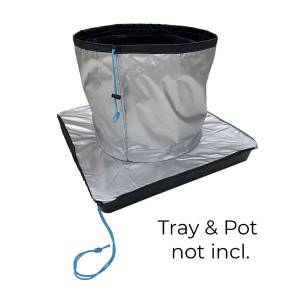 Small AutoPot Plant Skirt - 60 sq. Tray - 45cm Pot