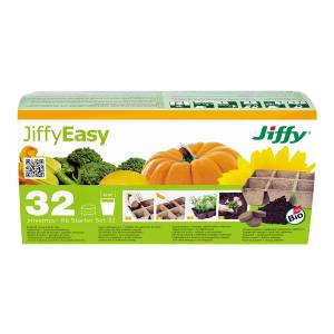 Jiffystrips 6-32, strips with 8 peat pots