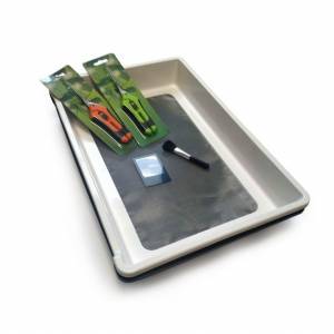 Tray - trimming sieve + Accessories - 50x33x6cm