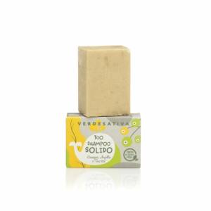 Solid shampoo - Hemp and Clay 55gr - Verdesativa