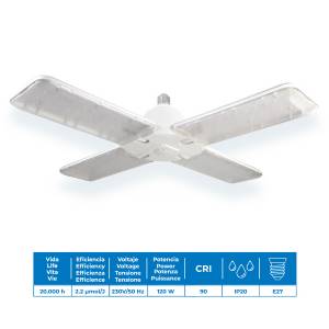 LED lamp Full Spectrum 4.30 E27 - 120W