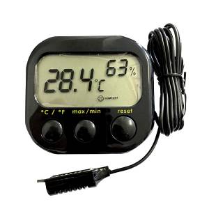 Min/Max Digital Thermohygrometer with Probe - Mammoth