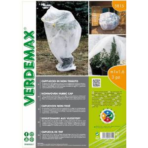 Non-woven fabric hood 17 g/m2 in bag - Verdemax