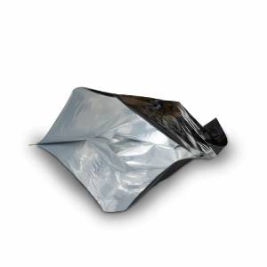 Black Heat Sealable Aluminium Bag 43x56cm