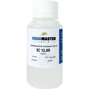 Aquamaster - EC 12.88 calibration solution - 100ml