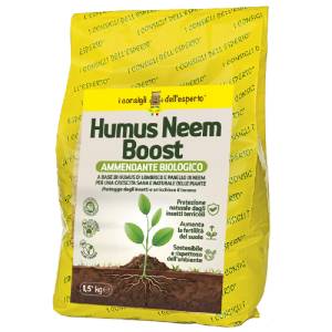 I Consigli dell Esperto - Humus Neem Boost, organic soil conditioner - 1.5kg