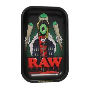 RAW Metal Cone Monster Rolling Tray Medium 17.5 x 27.5 cm
