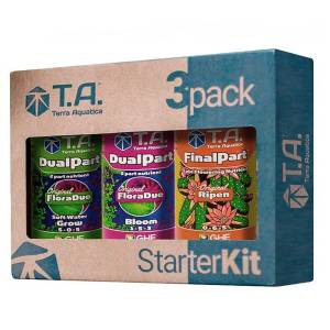 Starter Kit Dual Part + FinalPart (ex Ripen) HW 3x500ml - Terra Aquatica by GHE