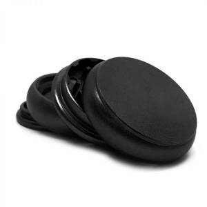 Aluminium Grinders - Fat Buddy Black 55mm - 4 parts