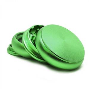Aluminium Grinders - Fat Buddy Green 55mm - 4 parts
