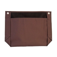 Hanging single felt pot - Coffee
