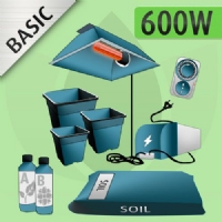 Indoor Grow Kit Soil 600w - BASIC