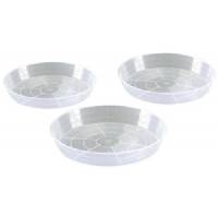Round Transparent Pot Saucers -  Ø16,5CM