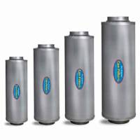 CAN IN LINE metal filter with flange- 31,5cm - 3000m3/h
