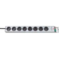 Super-Solid Extension 8-Way Socket with Safety Fuse Bottom 2,5m H05VV-F 3G1,5