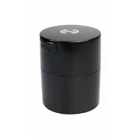 TightVac - Airtight container 0.29L - Black/Black cap