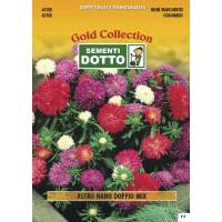 Dwarf Aster double flower - Gold Seeds by Sementi Dotto
