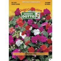 Busy Lizzie (Impatiens walleriana) mix - Gold Seeds by Sementi Dotto 0.1gr