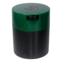 TightVac - Coffeevac airtight container 0.8L - Black/Dark Green cap