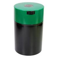 TightVac - Coffeevac airtight container 1,85L - Black/Dark Green cap