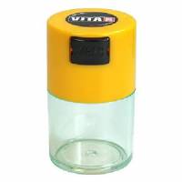 TightVac - VitaVac airtight container 0.06L - Transparent/Yellow cap