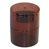 Tightvac - Minivac airtight container with vacuum seal 0.12L Light Brown/ Brown cap