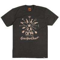 Dna - Mens Garden Tools Tee Charcoal/Grey L